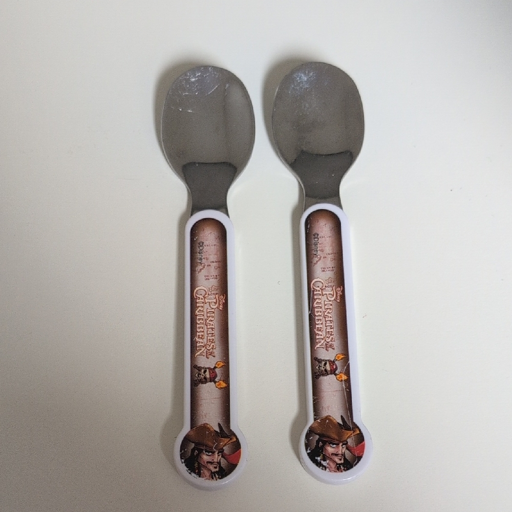 Pirates of the Caribbean Kids' Spoons - Pair  Stainless Steel